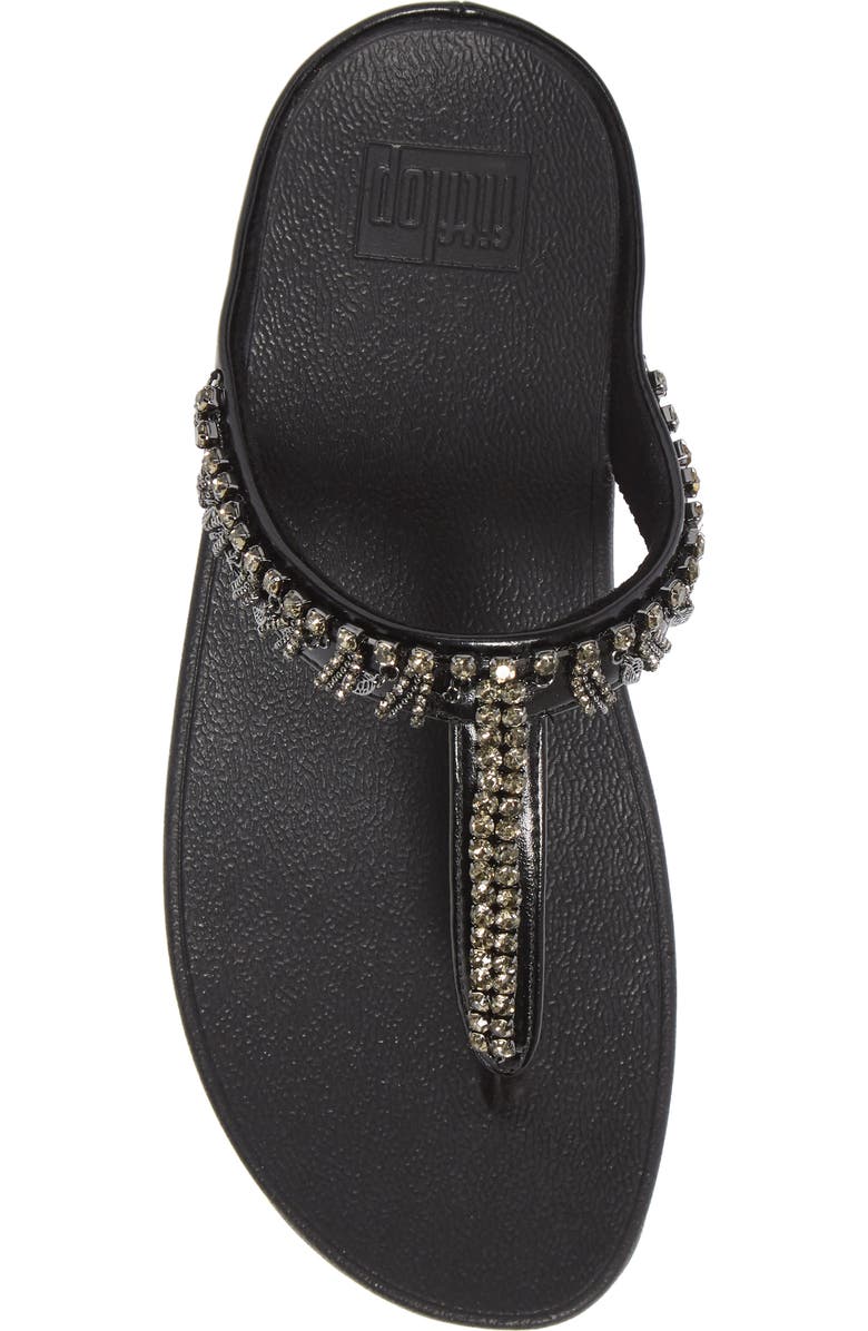 FitFlop Fino Embellished Flip Flop, Alternate, color,