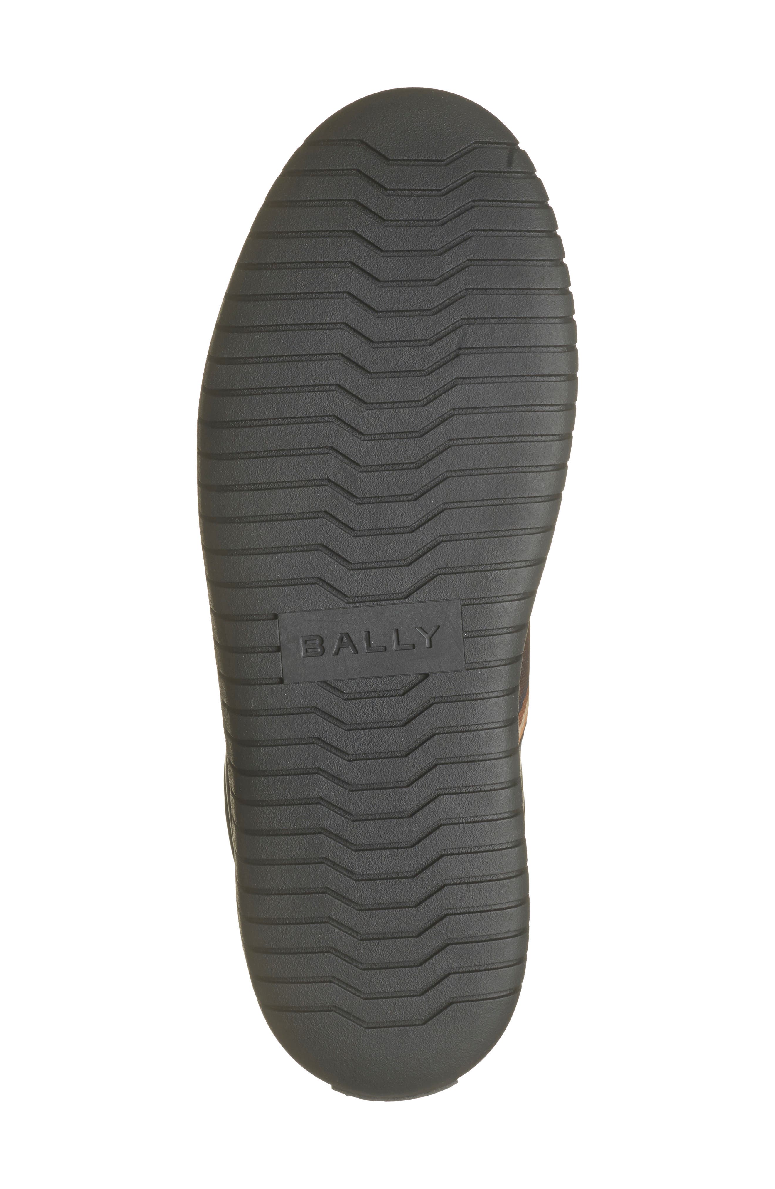 Bally Parrel Lace-Up Sneaker, Alternate, color, Black/ Brown