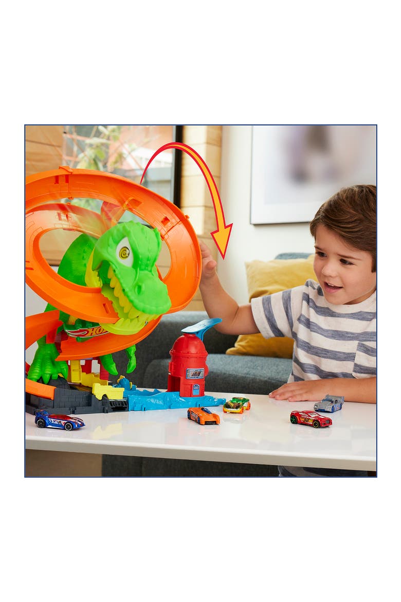 City T-Rex Blaze Battle Playset, Alternate, color, NONE