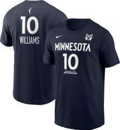 Nike Men's Nike Courtney Williams Navy Minnesota Lynx Explorer Edition Name & Number T-Shirt