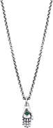 Serge DeNimes Men's Silver Oracle Necklace