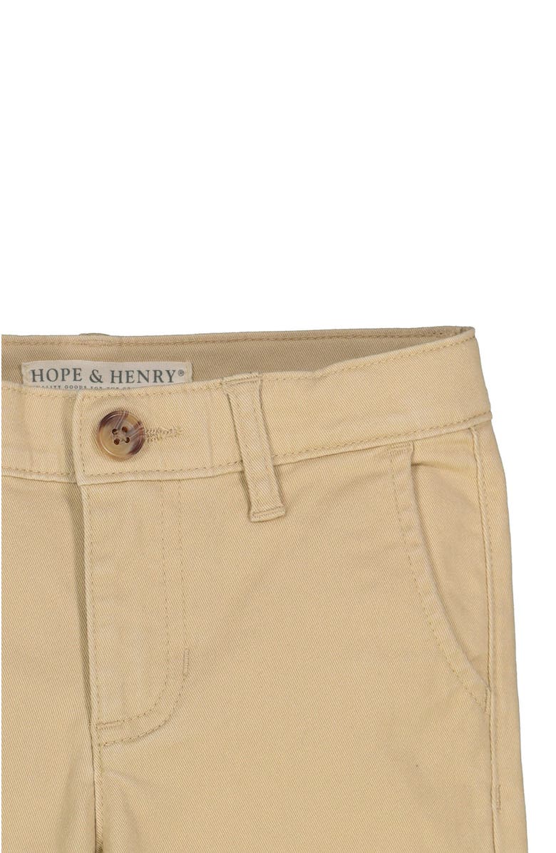 Hope & Henry Baby Boys' Organic Skinny Stretch Chino, Infant, Alternate, color, Skinny Stretch Khaki