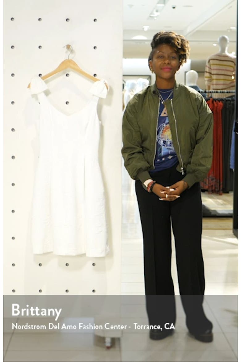 Linnet Jacquard Fit & Flare Dress video