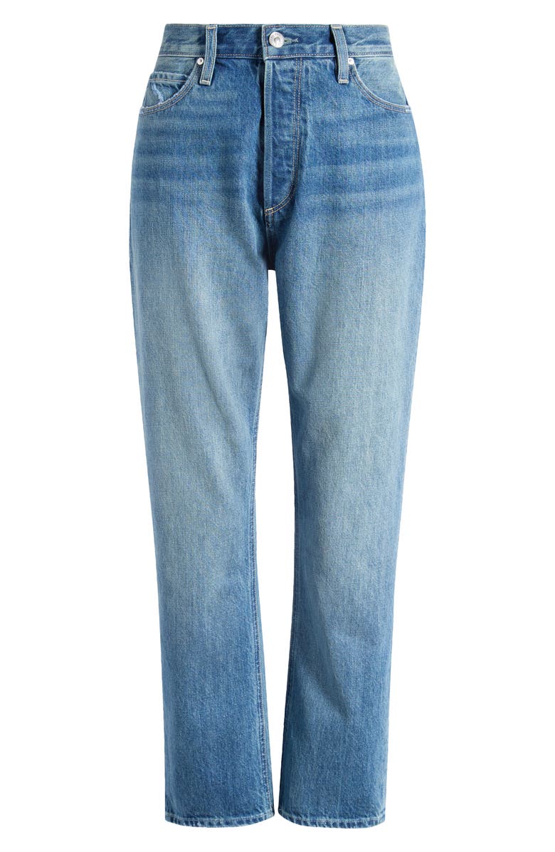 PAIGE Billy High Waist Ankle Straight Leg Jeans, Alternate, color, The Roxy