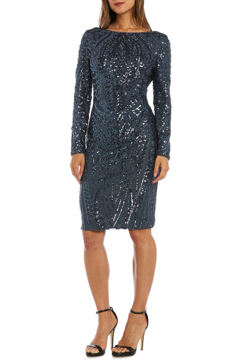 Sequin Sheath Dress