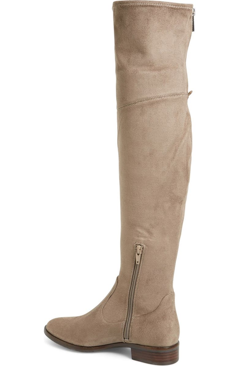 Ivanka Trump 'Livi' Faux Suede Over the Knee Boot, Alternate, color,