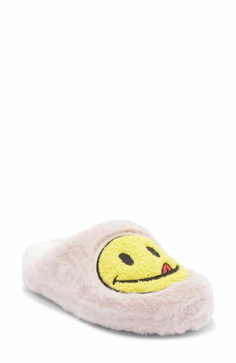 JOE BOXER Plush Mr Lucky Faux Fur Slipper