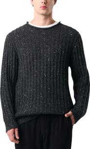 Velez Selva Woven Sweater With Bateau Neckline
