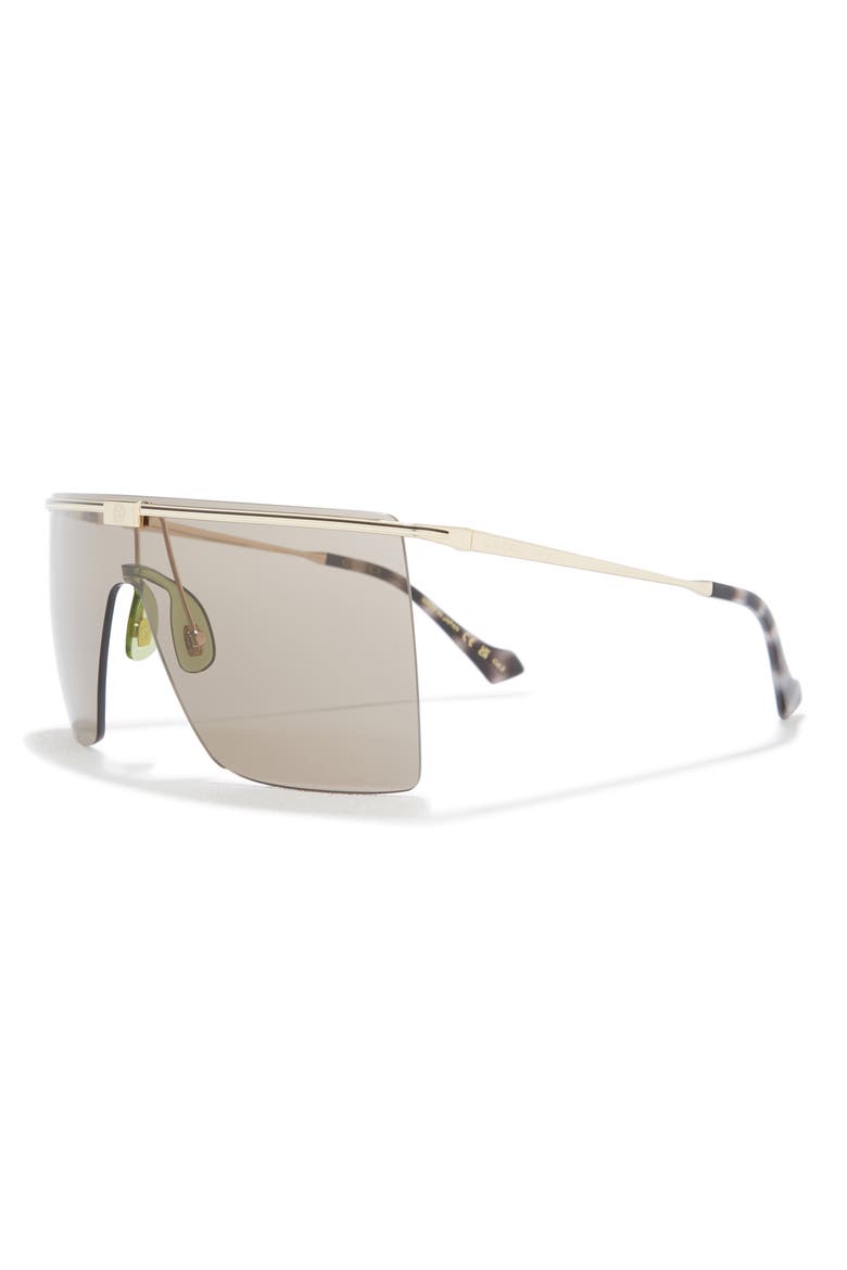 99mm Novelty Square Sunglasses, Alternate, color, GOLD GOLD BROWN
