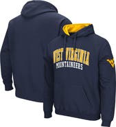 COLOSSEUM Men's Colosseum Navy West Virginia Mountaineers Double Arch Pullover Hoodie