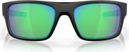 Oakley Drop Point 61mm Polarized Rectangular Sunglasses