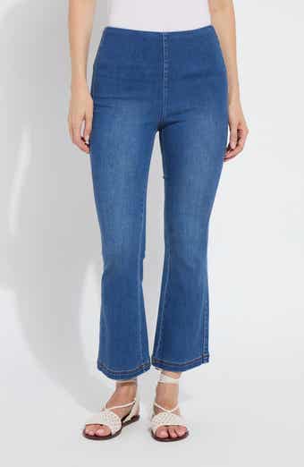 Lysse Jade Pull-On Ankle Flare Leg Jeans