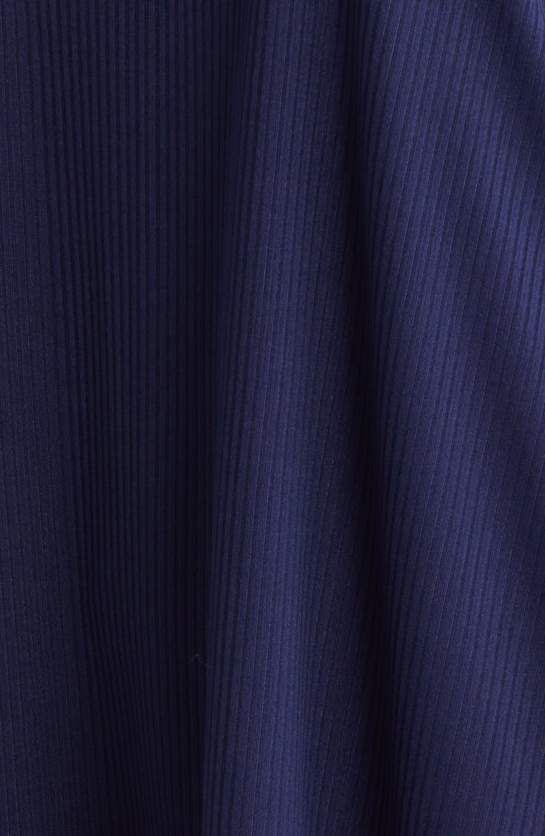 Dressed in Lala Lex Rib Oversize T-Shirt & High Waist Crop Pants, Alternate, color, 