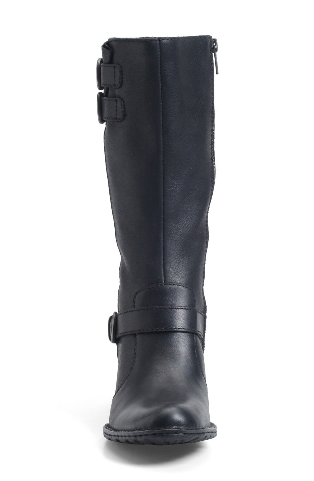 'Robyn' Boot, Alternate, color, BLACK