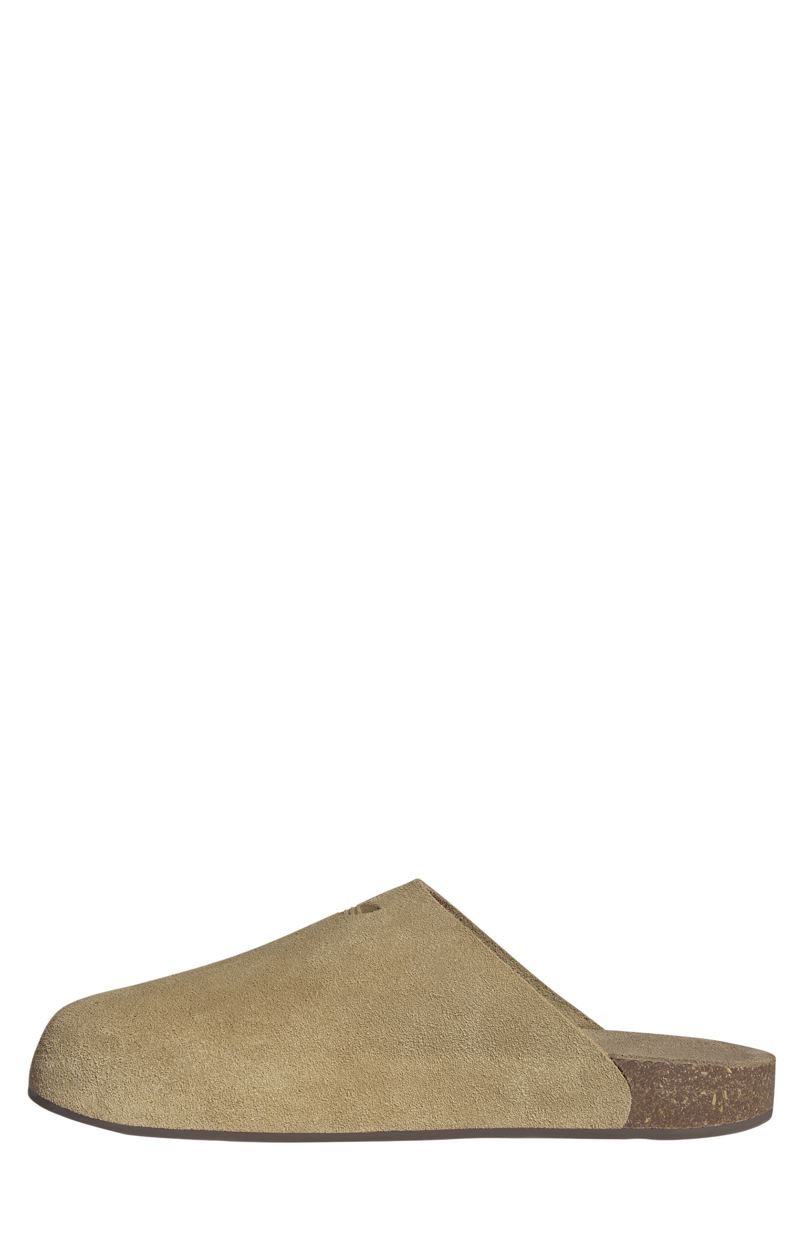 Gender Inclusive Adimule Slide, Alternate, color, GOLDEN BEIGE/ BEIGE/ GUM