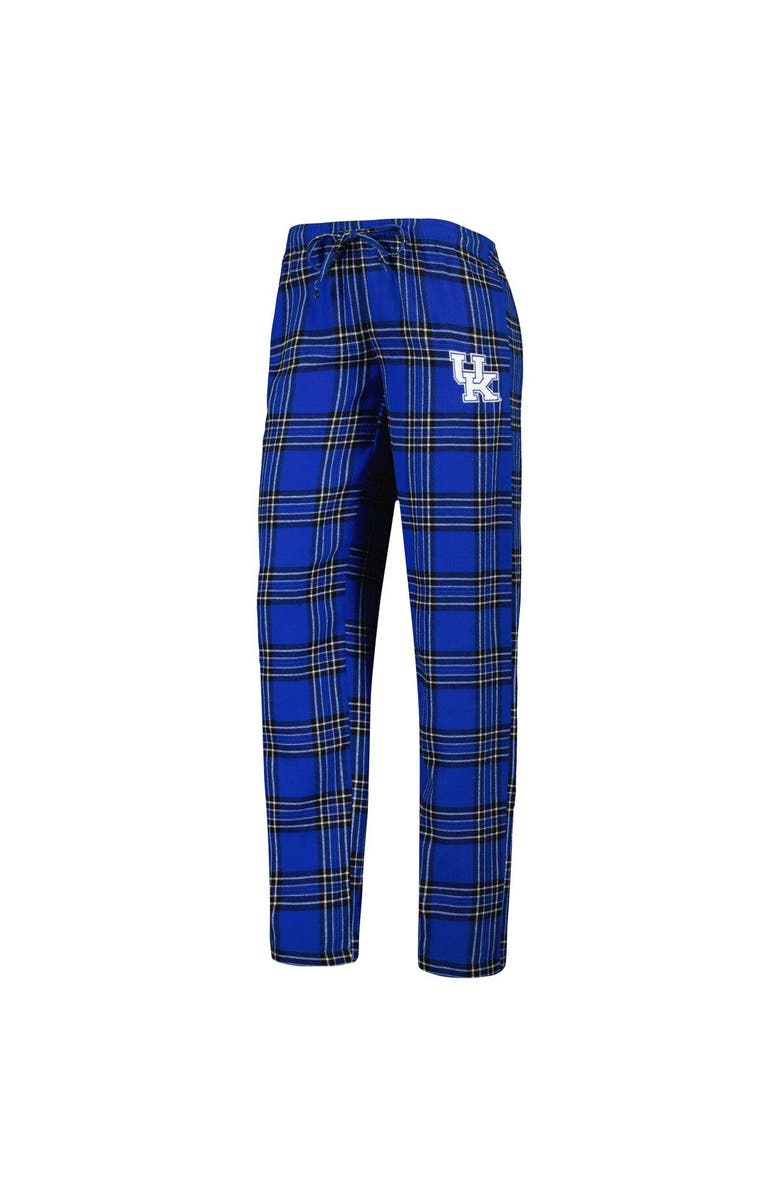 CONCEPTS SPORT Women's Concepts Sport Royal/Black Kentucky Wildcats Badge T-Shirt & Flannel Pants Sleep Set, Alternate, color,
