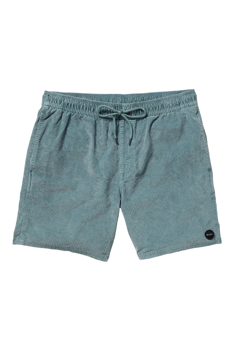 Escape Drawstring Cotton Walking Shorts, Alternate, color, LEAD