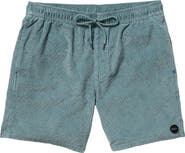 RVCA Escape Drawstring Cotton Walking Shorts