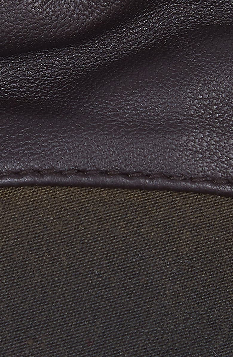 Barbour Hebden Leather Gloves, Alternate, color,