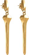 CXC Diamond Nail Earrings
