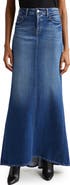 L'AGENCE Kailani Mermaid Denim Maxi Skirt