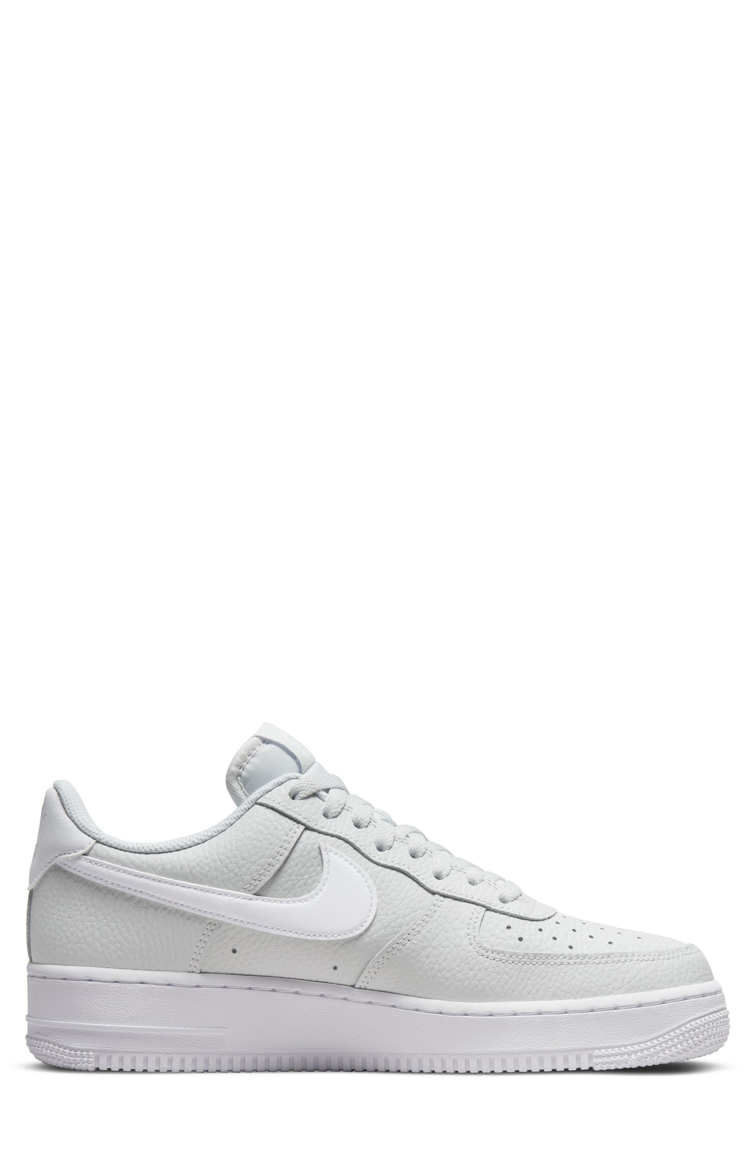 Air Force 1 '07 Basketball Sneaker, Alternate, color, PLATINUM/ WHITE/ WHITE
