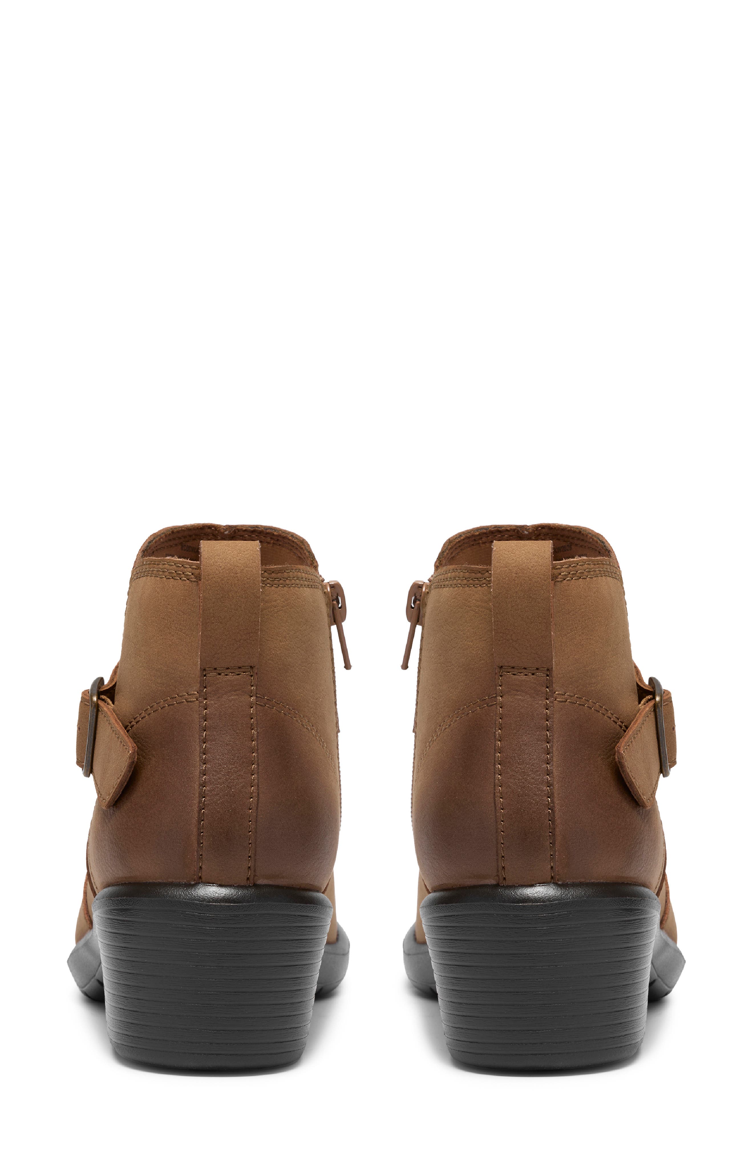 Kynnznie Ankle Bootie, Alternate, color, DARK TAN LEATHER
