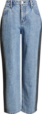 CITY BLUES High Waist Crescent Leg Jeans