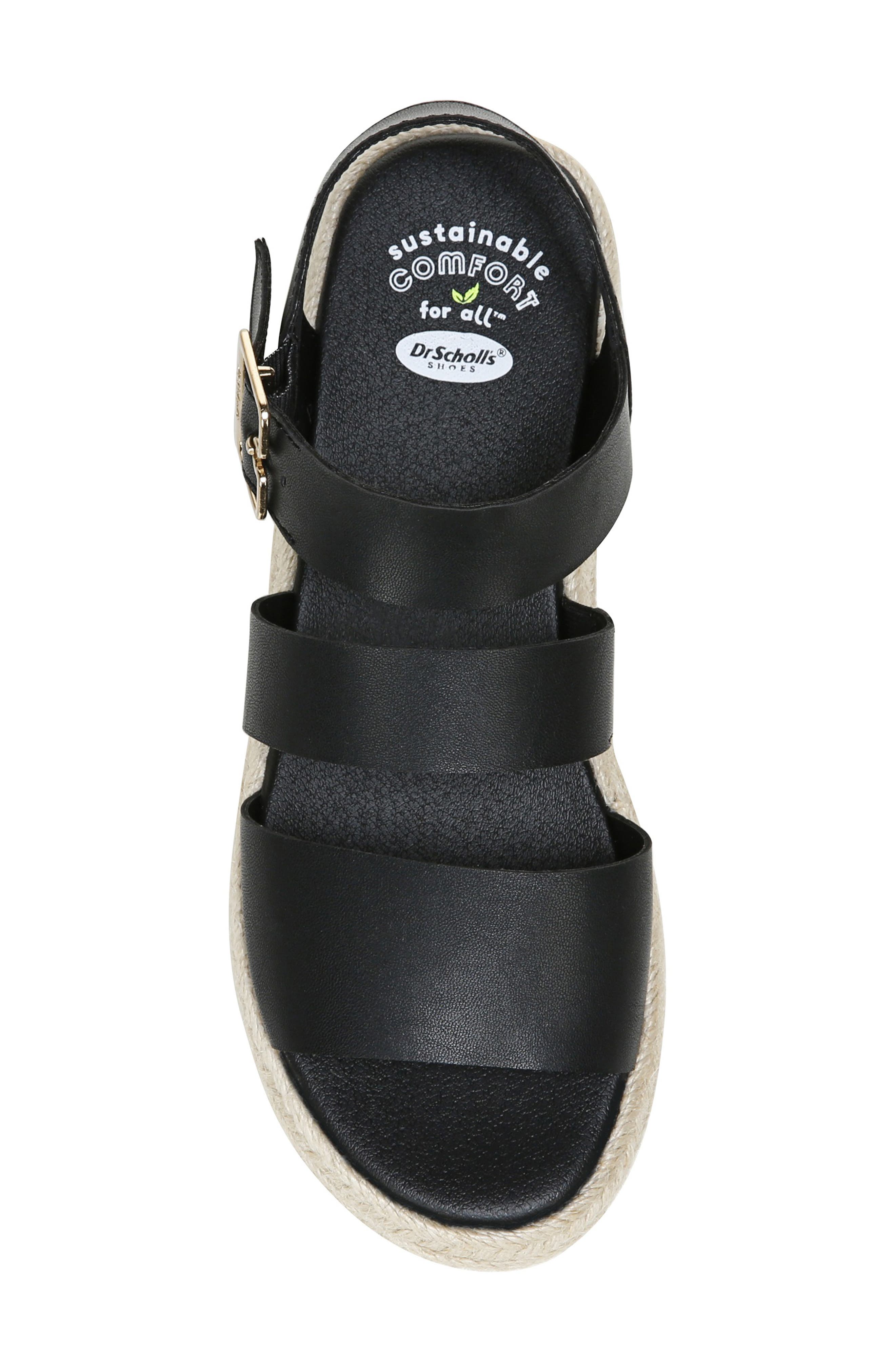 Dr. Scholl's Once Twice Platform Wedge Sandal, Alternate, color, 