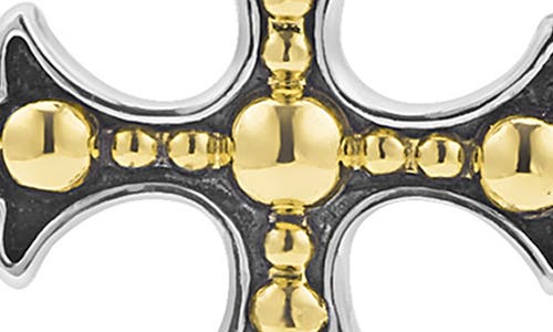 Lagos Anthem Single Cross Drop Earring In Multi