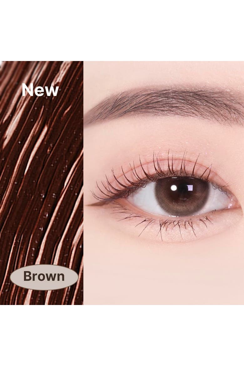 Dailism Smudge Stop Mascara, Curling Mascara Brown, Tubing Mascara, Alternate, color, Brown-Curling