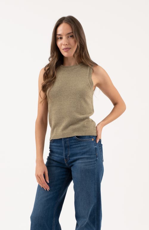 BLU PEPPER BLU PEPPER SOLID SLEEVELESS SWEATER