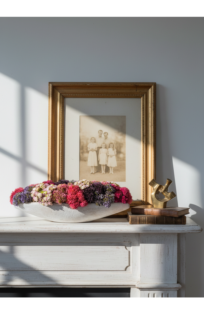 CocoBella August Sedum Arrangement, Alternate, color, Multi-Color