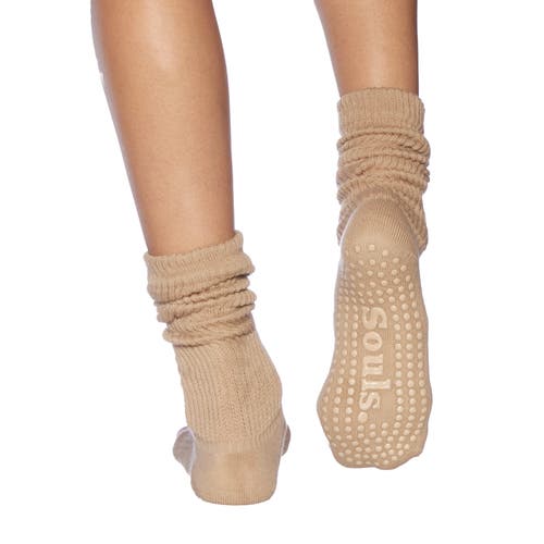 SOULS. SOULS. SLOUCHY GRIP SOCKS