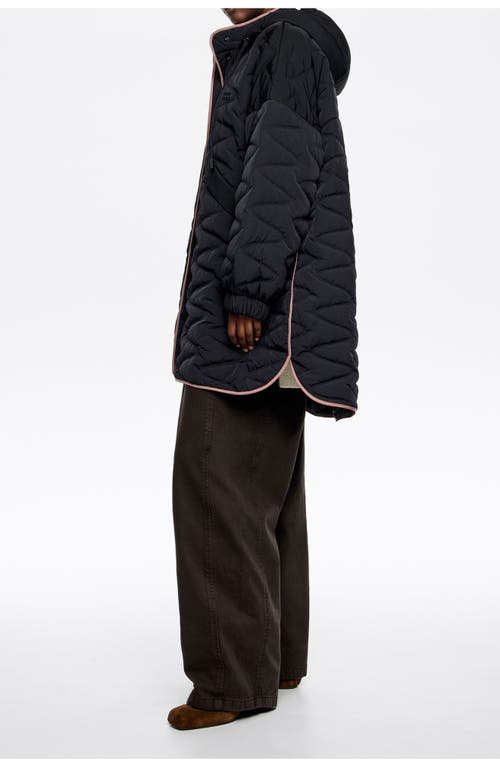 Bimba Y Lola Padded Jacket Hood In Multi
