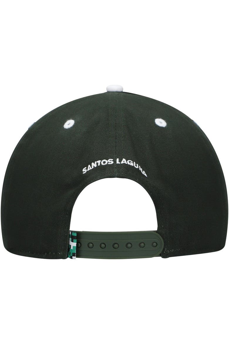 Men's Fan Ink Green Santos Laguna Bankroll Snapback Hat, Alternate, color, Green