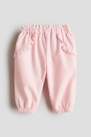 H&M Frill-trimmed Corduroy Trousers