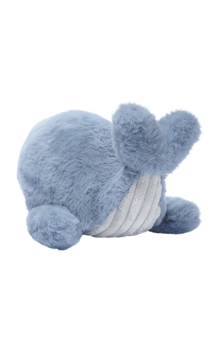 Lambs & Ivy Bubbles & Squirt Soft Plush Whale Stuffed Animal Toy, Alternate, color, Blue