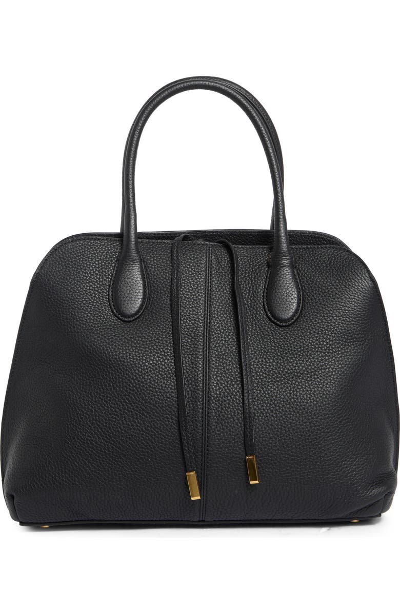 Vince Donna Medium Satchel, Main, color, Black