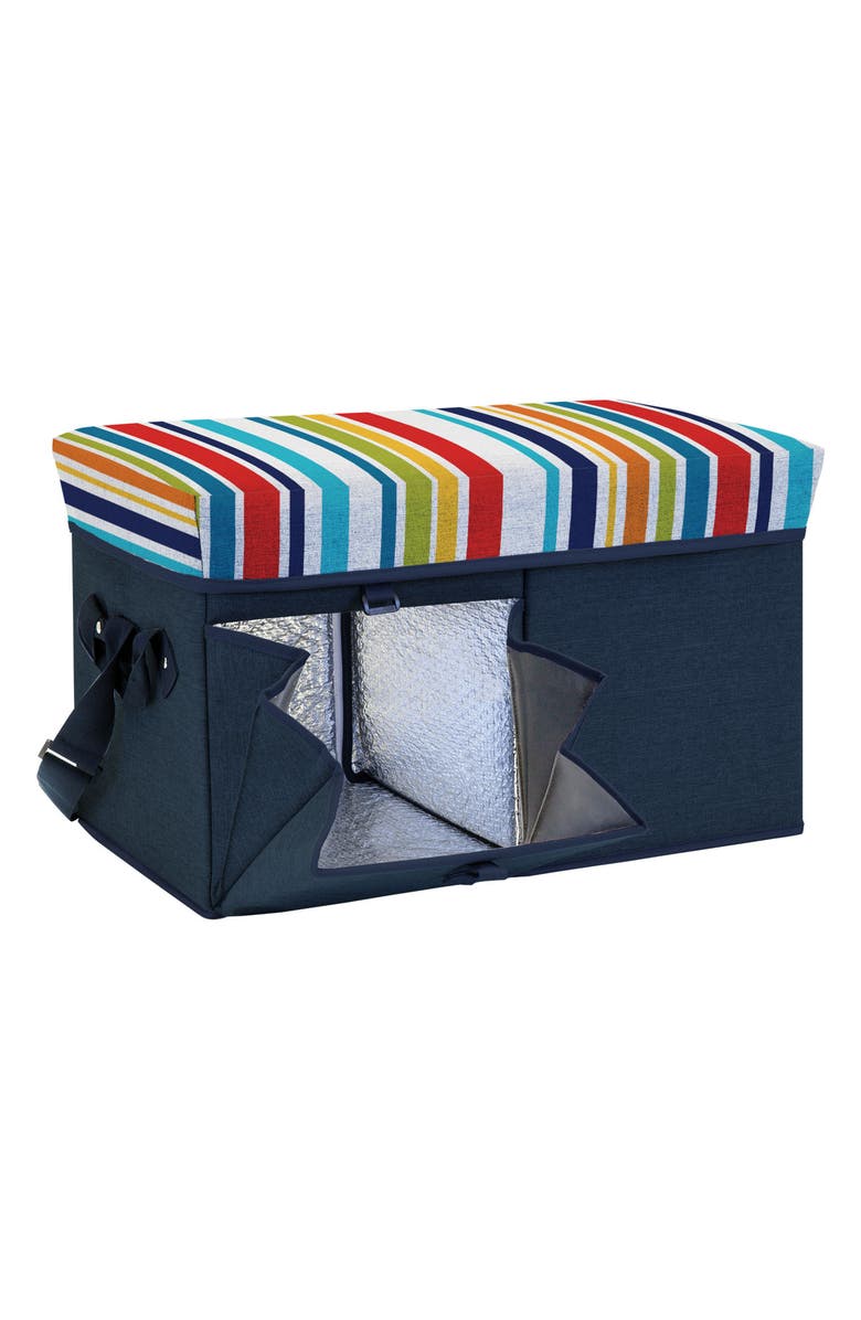 Oniva a Picnic Time Brand Picnic Time Ottoman Cooler, Alternate, color, 