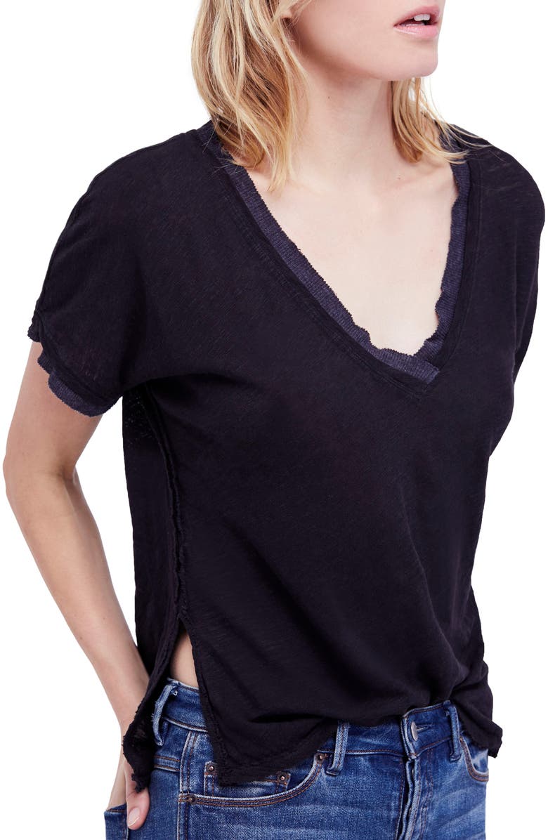 Free People Take Me Tee, Main, color, 