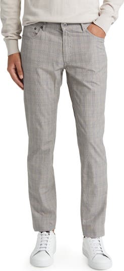 Brax Chuck Plaid Five-Pocket Slim Fit Pants | Nordstrom