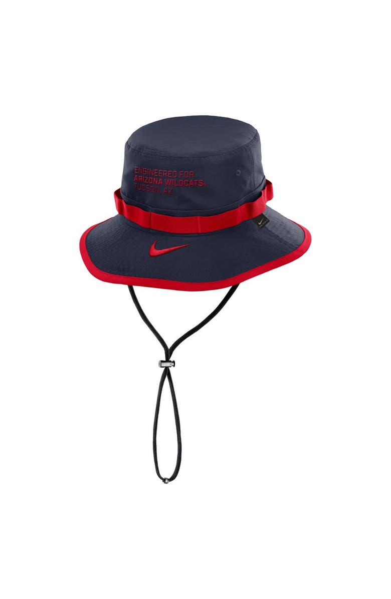 Nike Men's Nike Navy Arizona Wildcats 2025 Sideline Apex Boonie Bucket Hat, Alternate, color, Navy