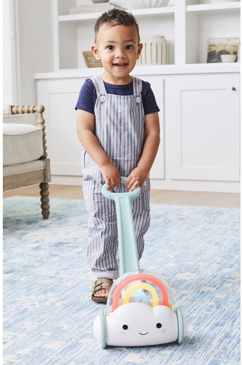Silver Lining Cloud Rainbow Push Toy, Alternate, color, MULTI