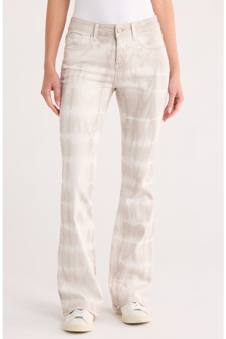 Fay Beach Walk Flare Leg Jeans, Main, color, MOTT TIE DYE