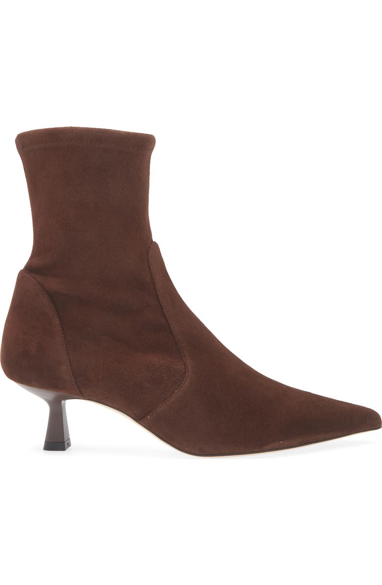 Stuart Weitzman Stuart Supersculpt Bootie, Alternate, color, Walnut