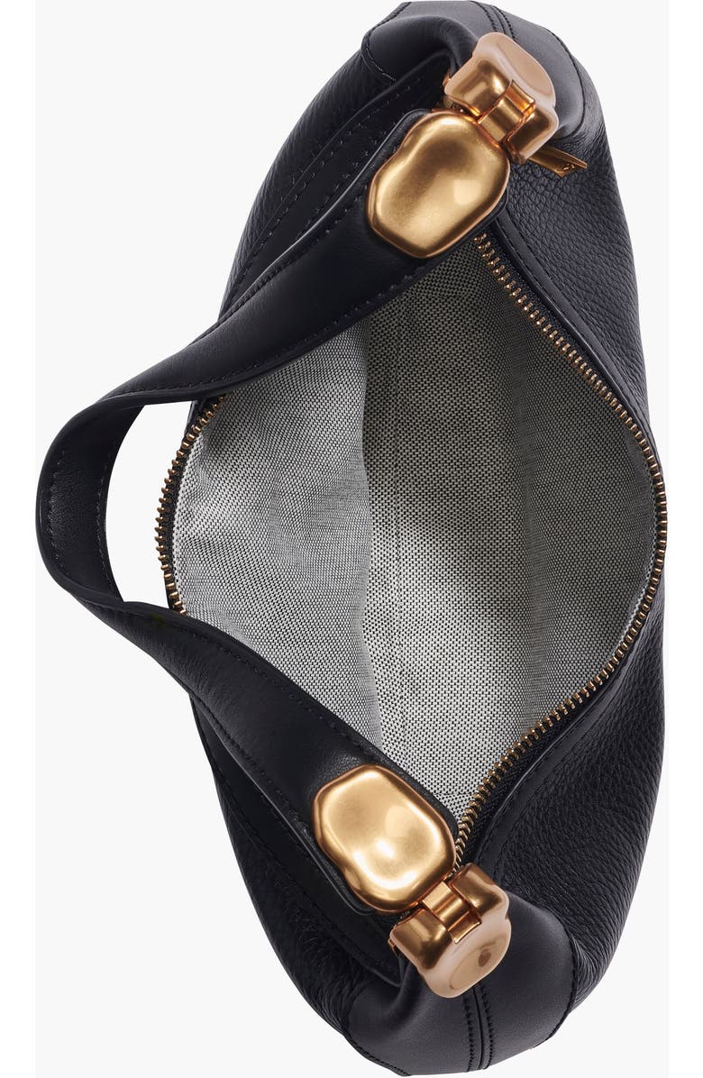 Donna Karan New York Serge Convertible Shoulder, Alternate, color, Black/Gold