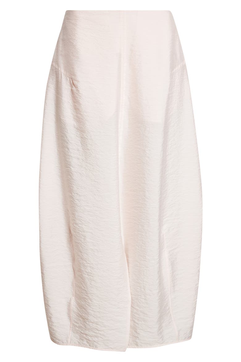 Semisheer Silk Blend Parachute Maxi Skirt, Alternate, color, BLOOM