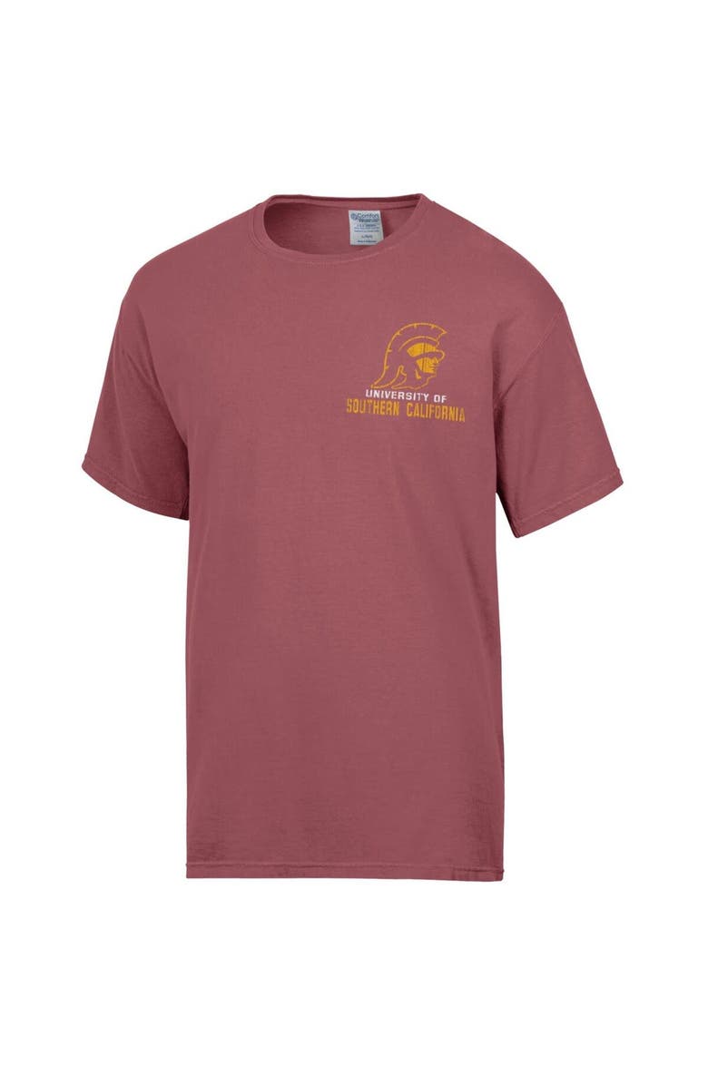 Comfort Wash Men's Comfort Wash Cardinal USC Trojans Vintage Logo T-Shirt, Alternate, color, 