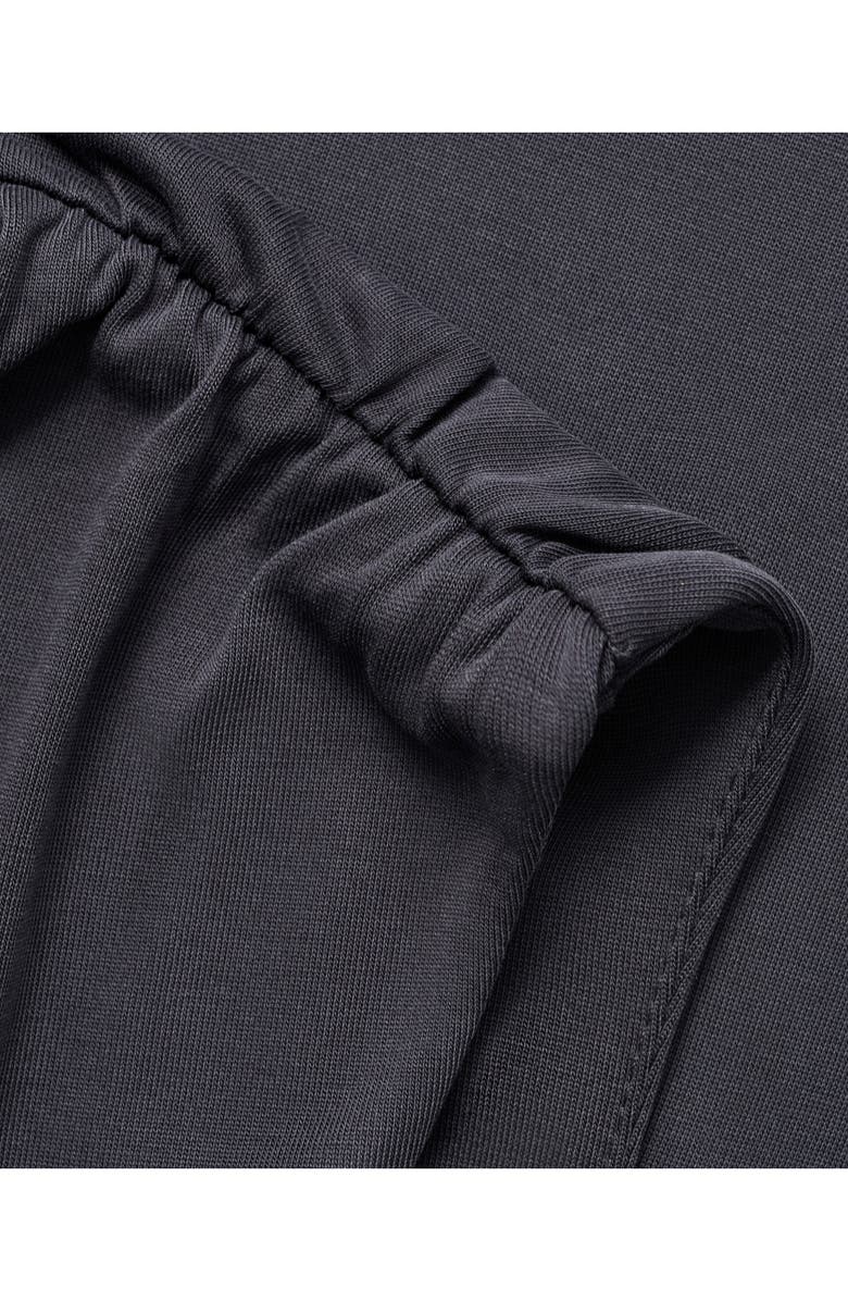 MANGO Ruched Sleeveless Maxi Dress, Alternate, color, Charcoal